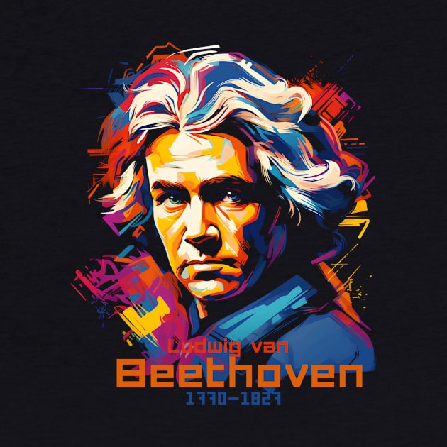 Pop Culture Beethoven by Quotee